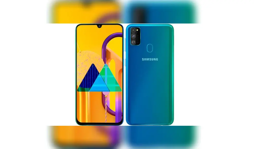 El Galaxy M30s tiene una pantalla Super AMOLED de 6,4 pulgadas.