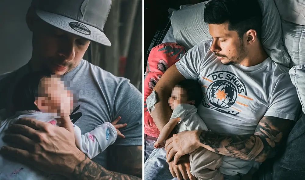 El corto clip de Instagram muestra la dulce letra que el exintegrante de Esto es guerra escribió pensando en su hija. Foto: Instagram El corto clip de Instagram muestra la dulce letra que el exintegrante de Esto es guerra escribió pensando en su hija. Foto: Instagram