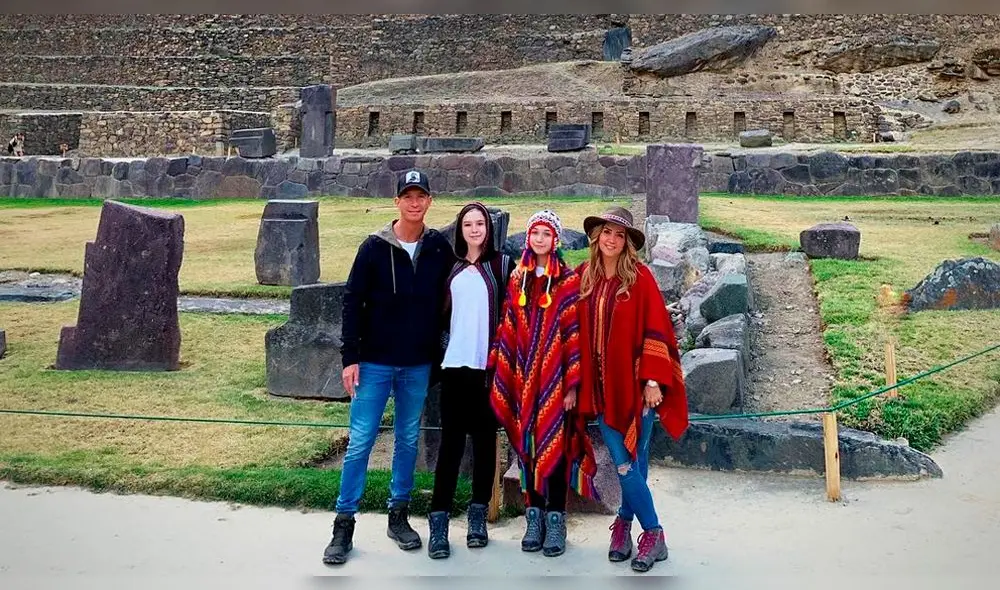Andrea Legarreta y Erik Rubín se emocionan al conocer Machu Picchu [FOTOS]