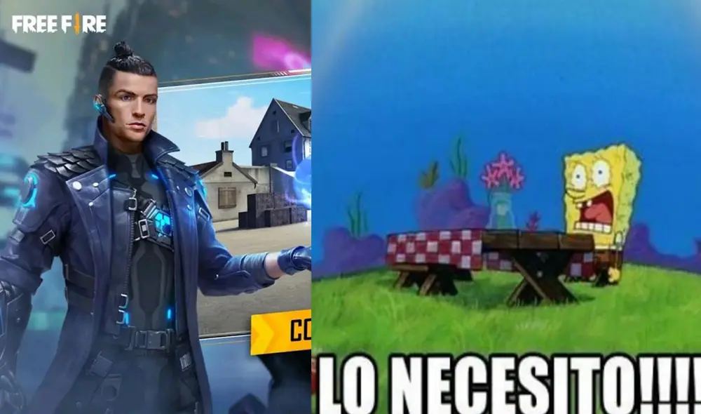 Desliza para ver los mejores memes de Cristiano Ronaldo en Free Fire. Foto: captura de Facebook Desliza para ver los mejores memes de Cristiano Ronaldo en Free Fire. Foto: captura de Facebook