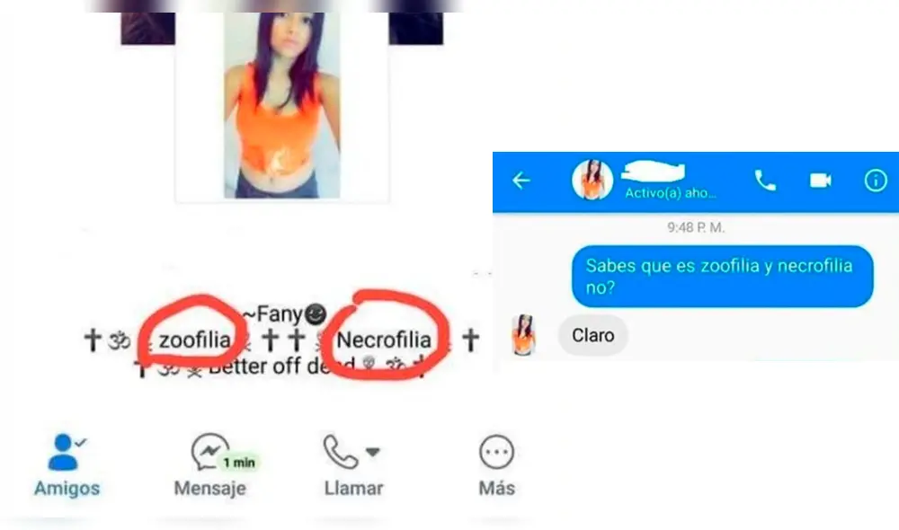Facebook: chica escribió rara descripción, sin conocer su significado y miles la trolean