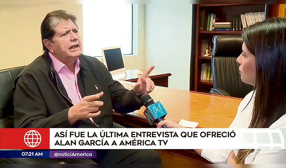 Alan García: “Yo no voy a permitir que me exhiban como un trofeo”
