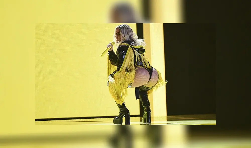 Karol G y su provocativo body que encendió los Latin Grammy 2018