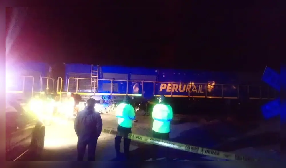 Varón se habría quedado dormido en los rieles del tren en Arequipa Varón se habría quedado dormido en los rieles del tren en Arequipa