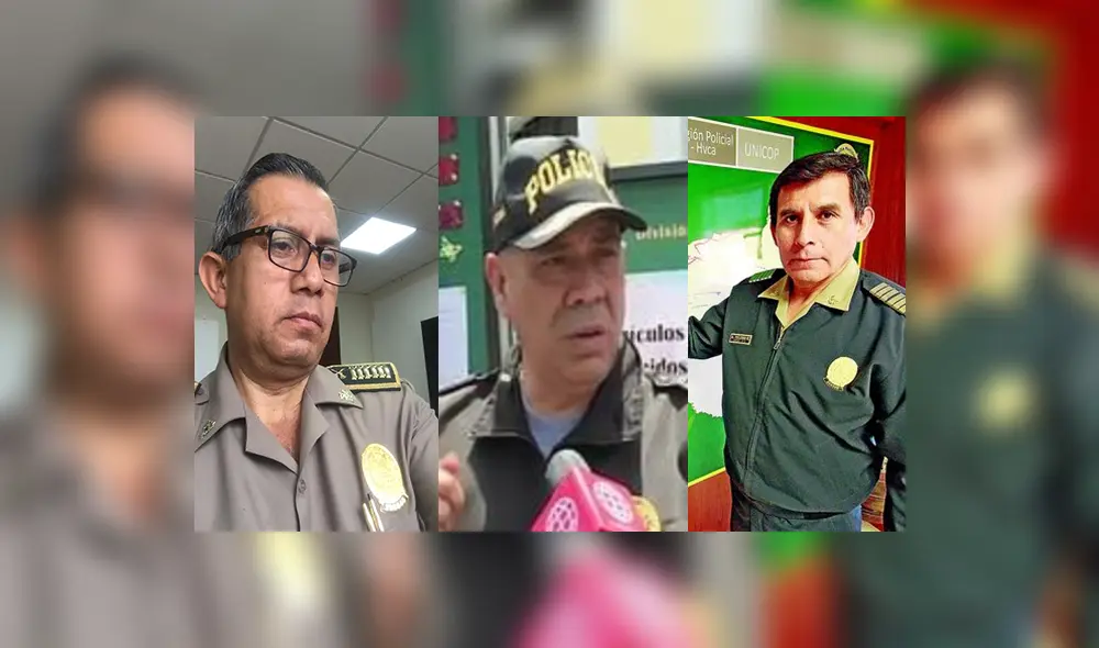 Parte de los miembros de la PNP ascendidos: Marco Lara Vergara, Juan Olivera Garcia y Ángel Toledo Palomino. Parte de los miembros de la PNP ascendidos: Marco Lara Vergara, Juan Olivera Garcia y Ángel Toledo Palomino.