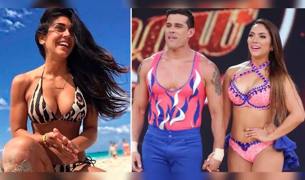 Vania Bludau se burla de Christian Domínguez con polémico recuerdo de su relación [VIDEO]