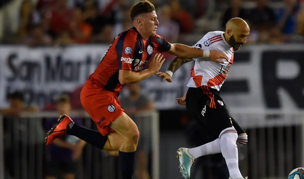 River Plate y San Lorenzo se enfrentan en el Monumental por la fecha 16 de la Superliga Argentina. | Foto: @RiverPlate River Plate y San Lorenzo se enfrentan en el Monumental por la fecha 16 de la Superliga Argentina. | Foto: @RiverPlate