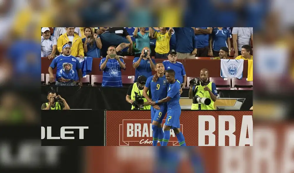 Brasil goleó con facilidad 5-0 a El Salvador por fecha FIFA [RESUMEN]