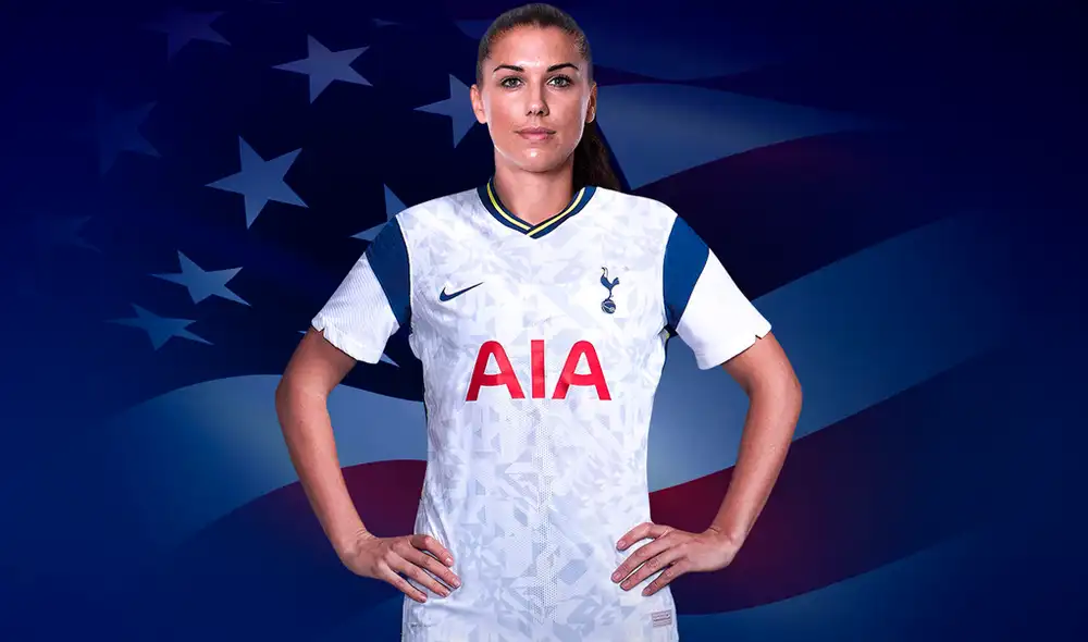 Alex Morgan ficha por Tottenham de la Premier League Femenina. Foto: Tottenham Alex Morgan ficha por Tottenham de la Premier League Femenina. Foto: Tottenham