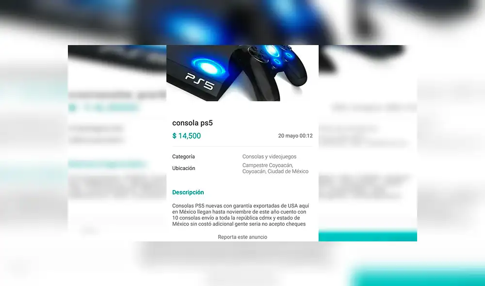 WhatsApp: Usuario fue avergonzado al intentar vender su consola PlayStation 5 [FOTOS]