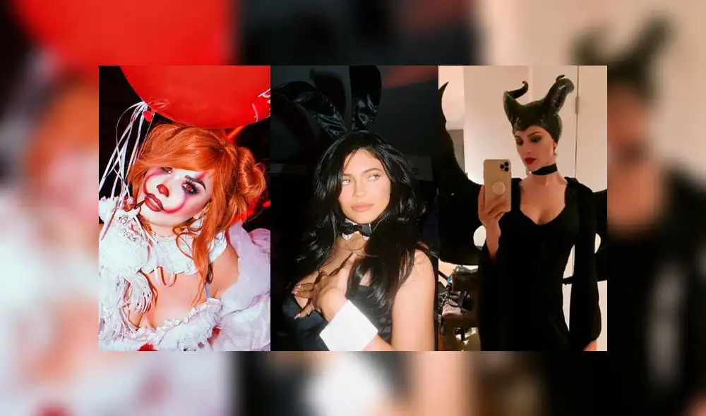 Famosas en Halloween 2019