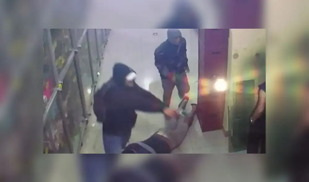 Huacho: cámaras de seguridad captan violento asalto en una bodega [VIDEO]