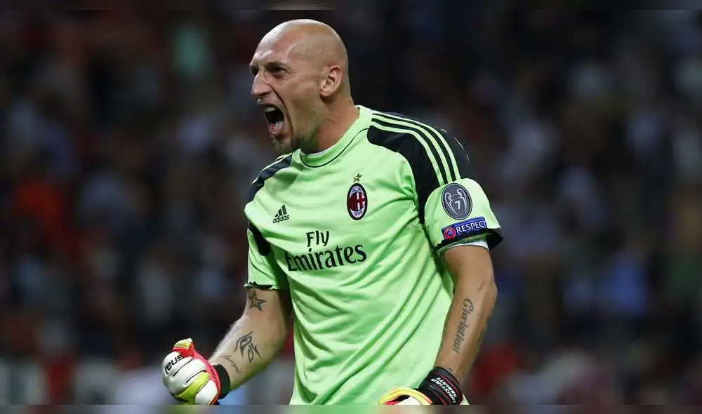 Christian Abbiati fue el arquero del AC Milan. (Foto: AP) Christian Abbiati fue el arquero del AC Milan. (Foto: AP)
