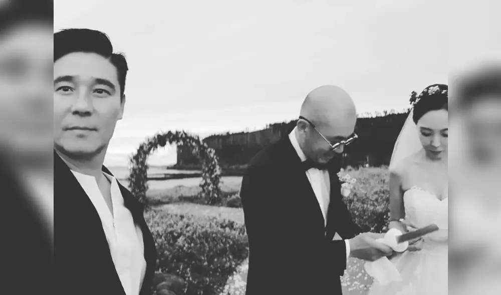 Boda de Lee Haneul: Im Chang Jung cantó la canción de felicitación a la pareja.