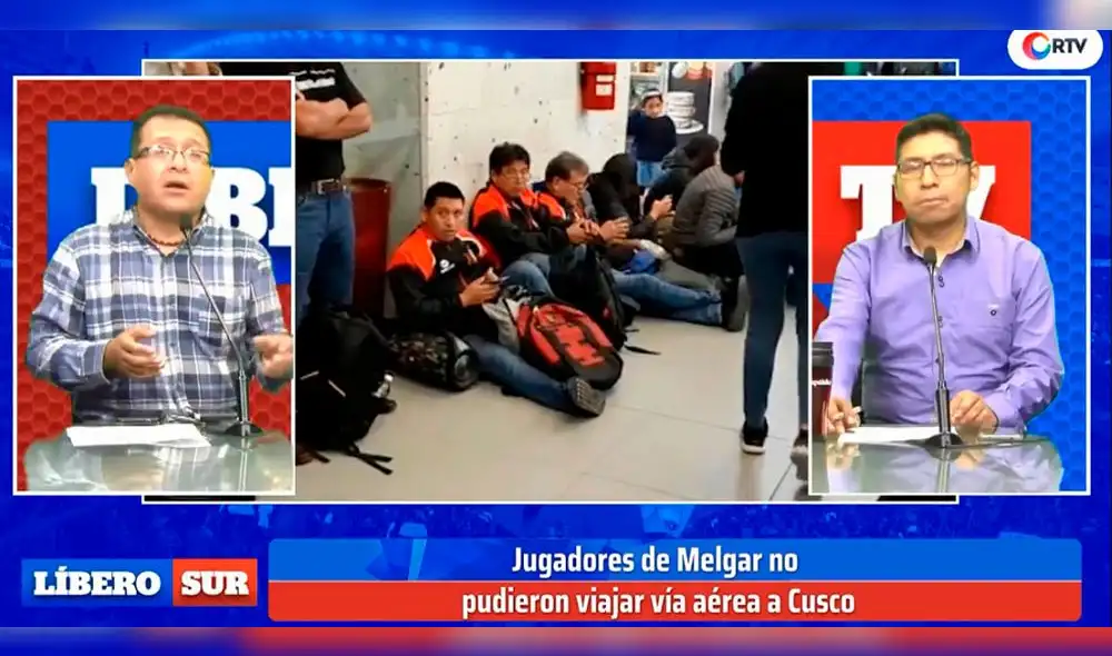 Melgar tuvo que viajar en bus tras cancelación de vuelo.