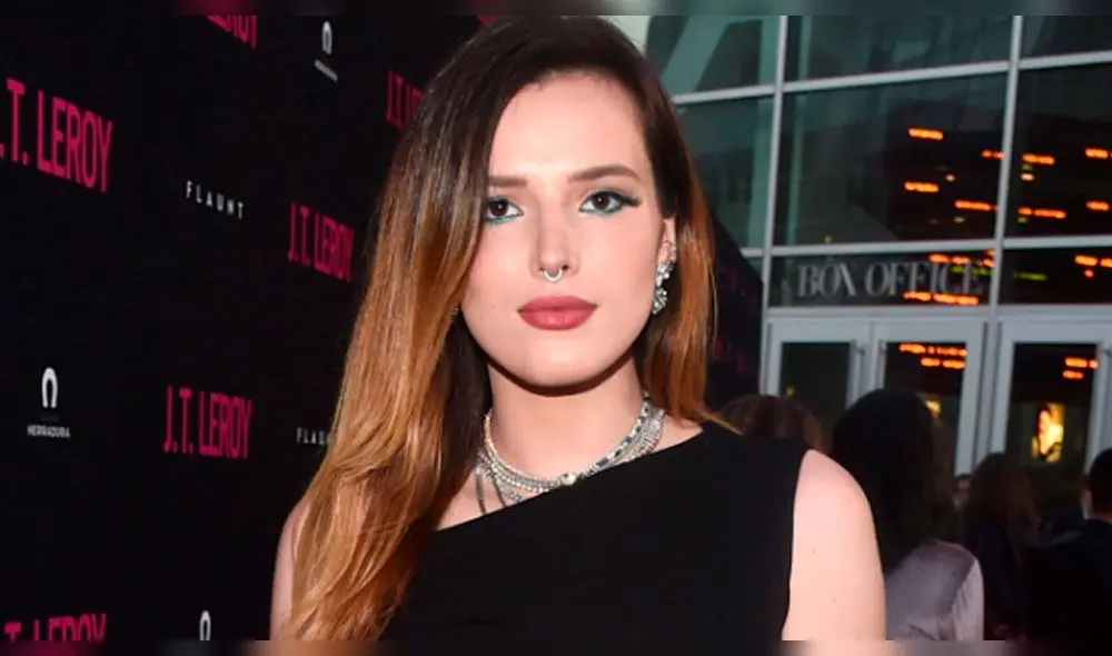 Bella Thorne sorprende al revelar que es pansexual