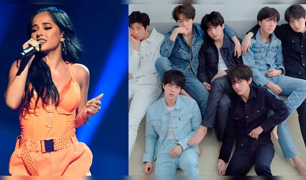 Canción de Becky G e integrante de BTS es un éxito y ahora tiene reto viral
