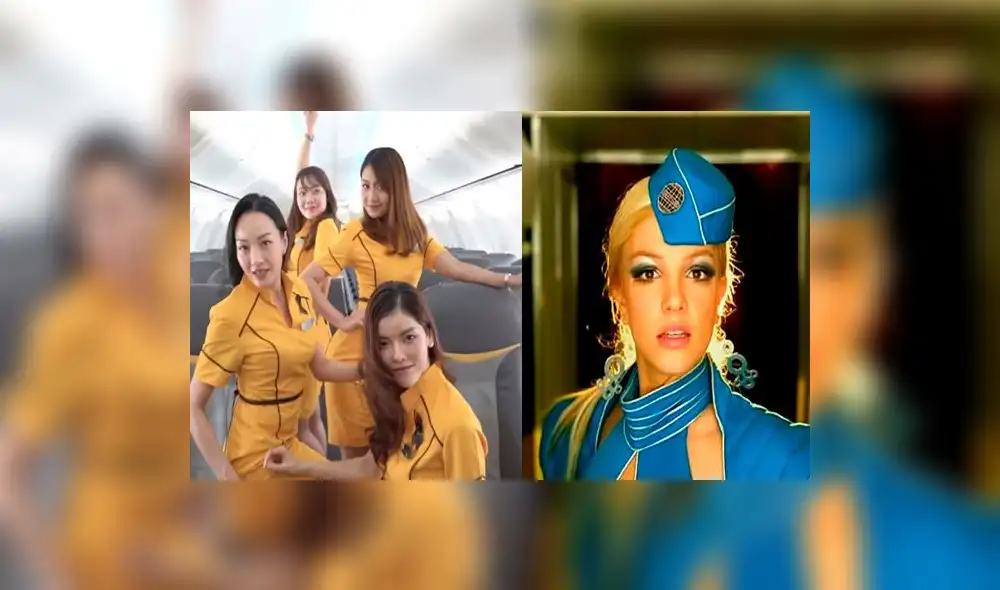 YouTube: azafatas tailandesas crean su versión sexy de 'Toxic' de Britney Spears y fans enloquecen [VIDEO]
