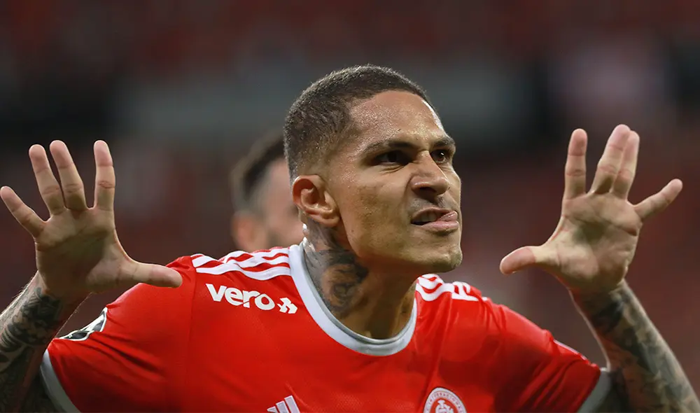Paolo Guerrero marcó el primer gol del Internacional vs. Tolima por la fase 3 de la Copa Libertadores 2020. | Foto: AFP Paolo Guerrero marcó el primer gol del Internacional vs. Tolima por la fase 3 de la Copa Libertadores 2020. | Foto: AFP