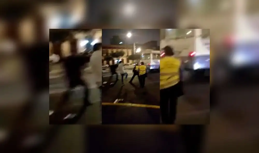 Cercado de Lima: Inspectores de transporte recibieron golpiza por parte de transportistas [VIDEO]