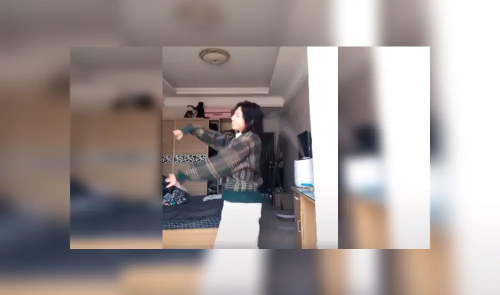 Desliza las imágenes para apreciar la travesura que realizaron unos gatos cuando su dueña se grababa en su cuarto.