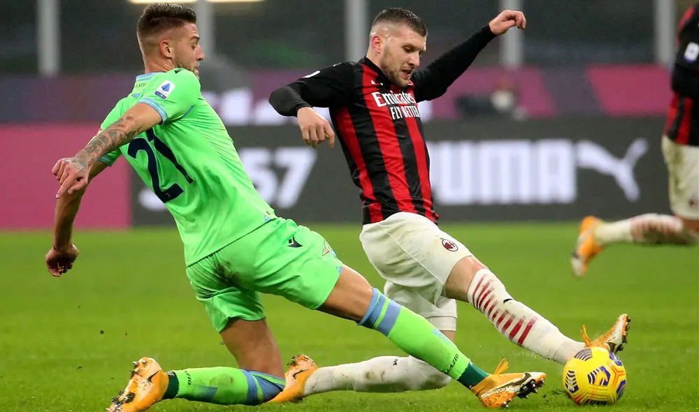 Milan venció de forma agónica a Lazio la fecha pasada. Foto: EFE Milan venció de forma agónica a Lazio la fecha pasada. Foto: EFE