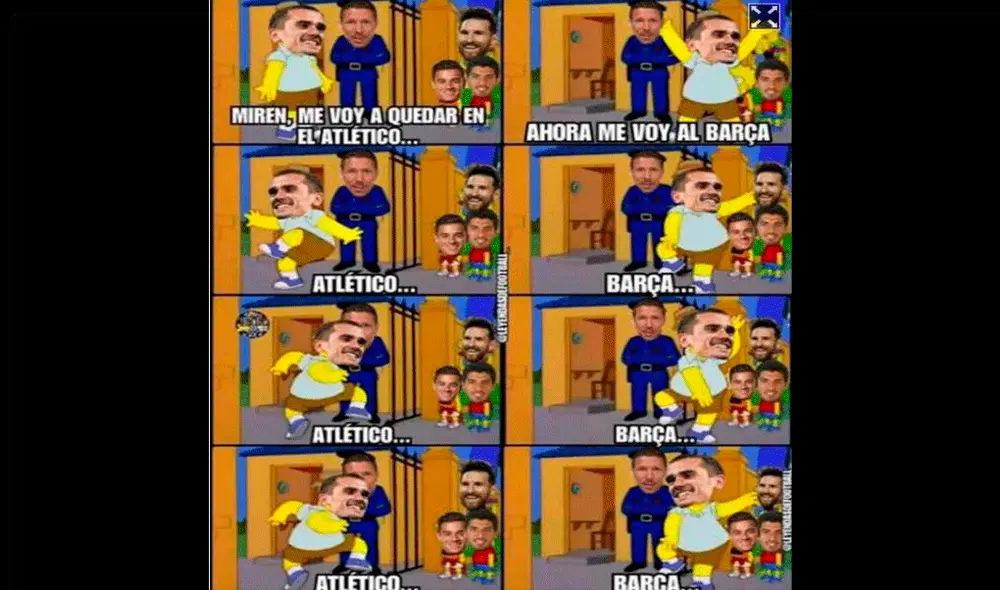 Antoine Griezmann protagoniza hilarantes memes. Antoine Griezmann protagoniza hilarantes memes.