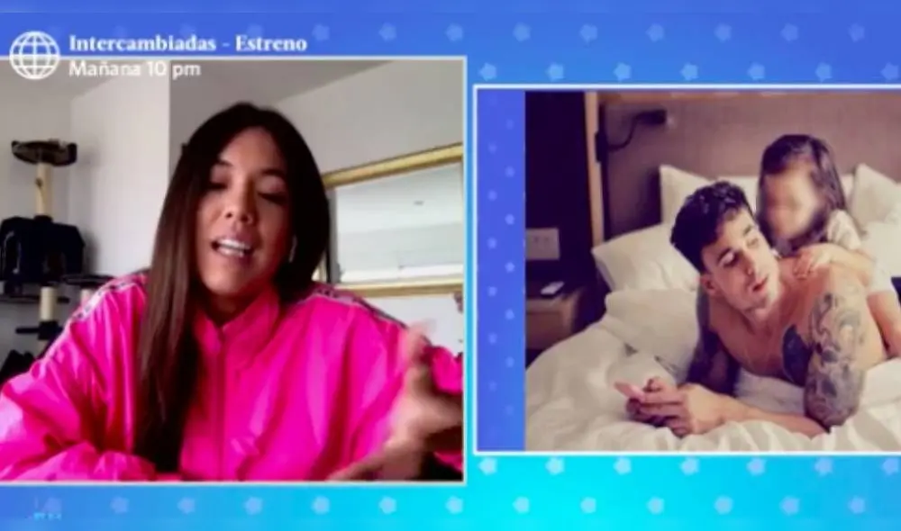 La figura de América Televisión también le extendió un saludo a todos los padres peruanos. (Foto: Captura América TV)