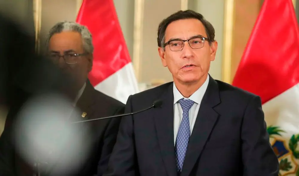 Martín Vizcarra acaba su mandato en julio de 2021, luego de estar liderando al país desde el 2018. Foto: Presidencia.