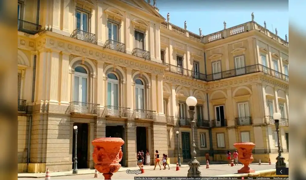 Google Maps: así lucía en Museo Nacional de Río de Janeiro antes del incendio [FOTOS]