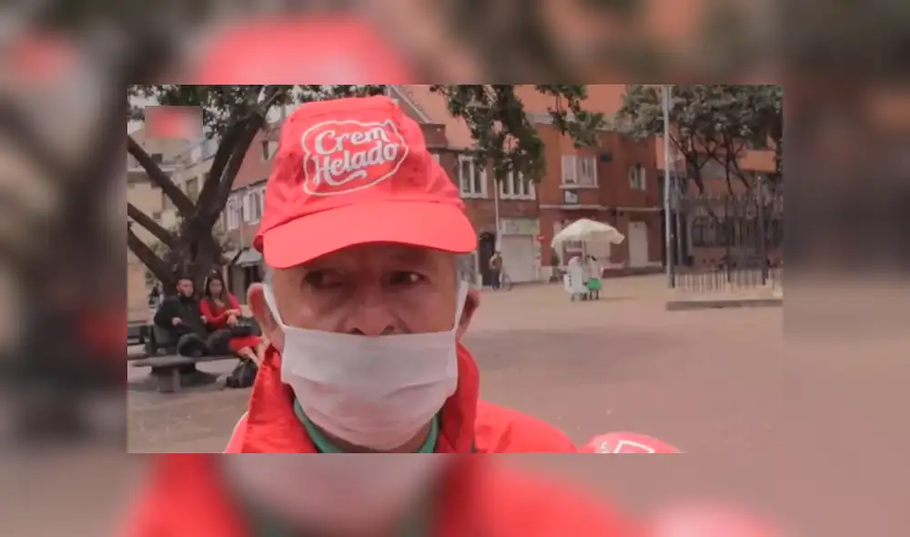 Jaime Ortiz conmovió a los vecinos del parque Lourdes por la lamentable situación que atraviesa durante la COVID-19. (Foto: Semana)