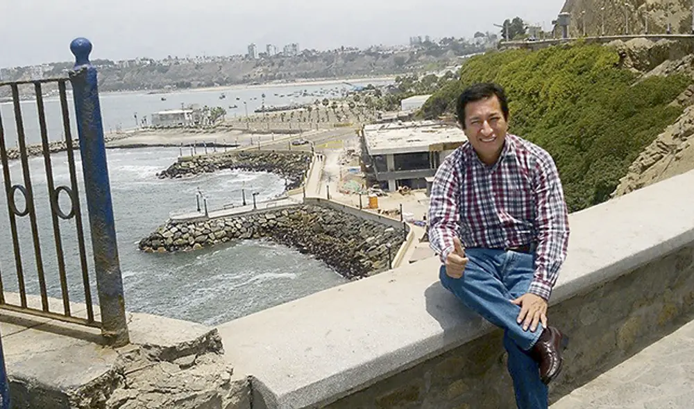 El lazo. Andrés Villarreyes Dávila, tío de Sheyla Villarreyes.