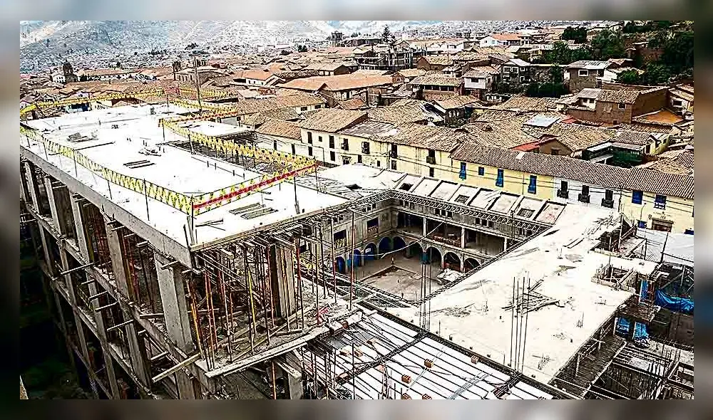 Solo 10%. Informe de Cultura indica que solo se demolerá el 10% del hotel que es daño al patrimonio de la ciudad de Cusco. Solo 10%. Informe de Cultura indica que solo se demolerá el 10% del hotel que es daño al patrimonio de la ciudad de Cusco.