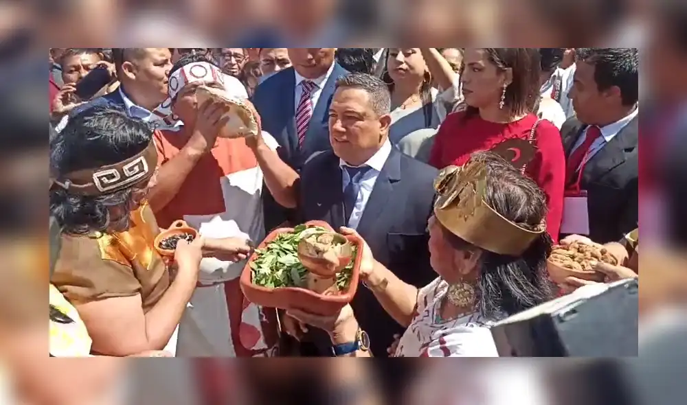 Ceremonia tuvo lugar este 2 de enero de 2023. Foto: captura/La República Norte