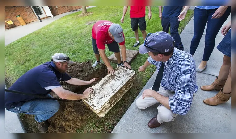 Las cápsulas del tiempo tienen el objetivo de guardar mensajes y objetos destinados a las generaciones futuras. (Foto: Shenandoah University)