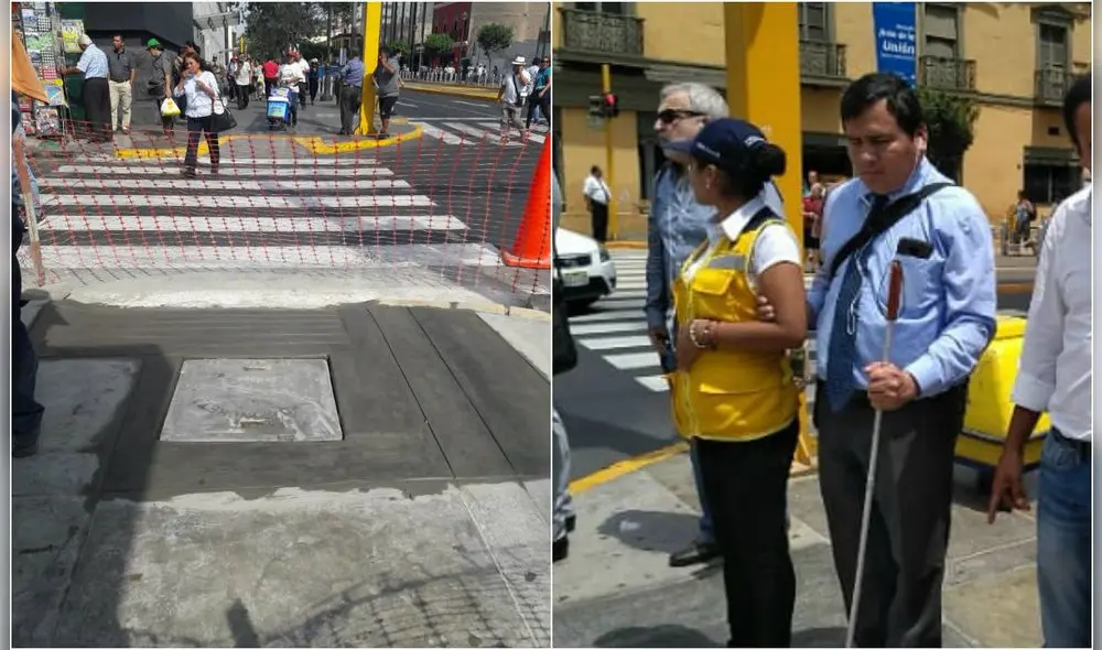 Arreglan rampas y veredas para personas con discapacidad [FOTOS]