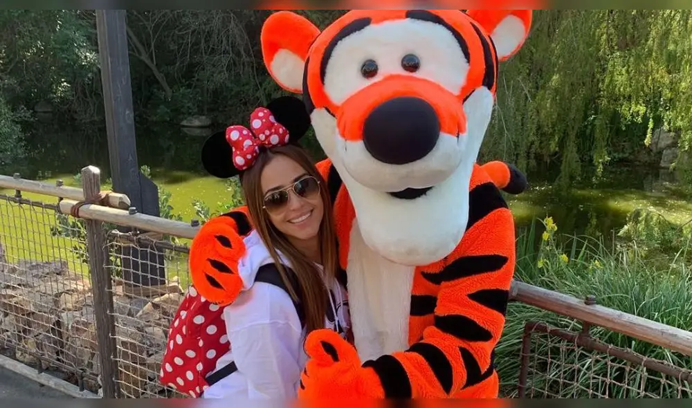 Difunden comprometedoras fotos de Yanet García y su nuevo novio en Disney