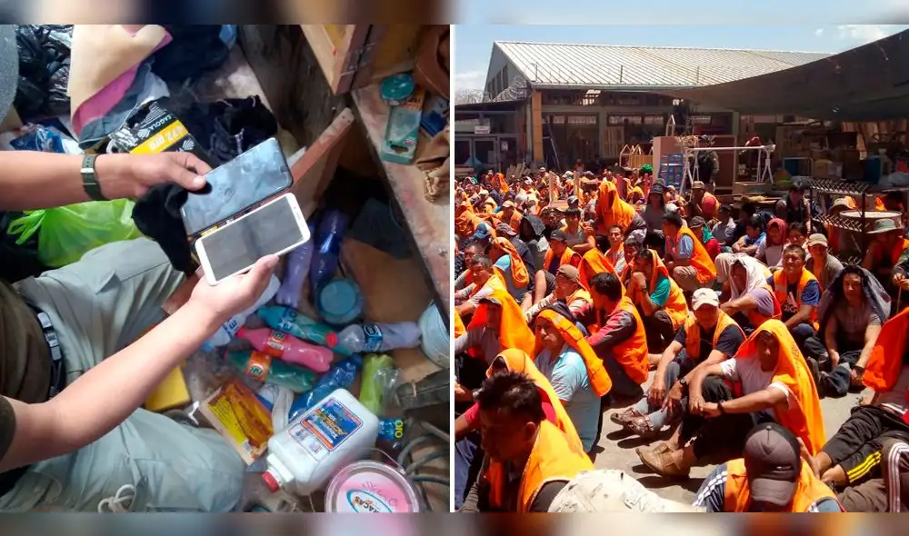 Hallan celulares y sustancias prohibidas en penal de Arequipa