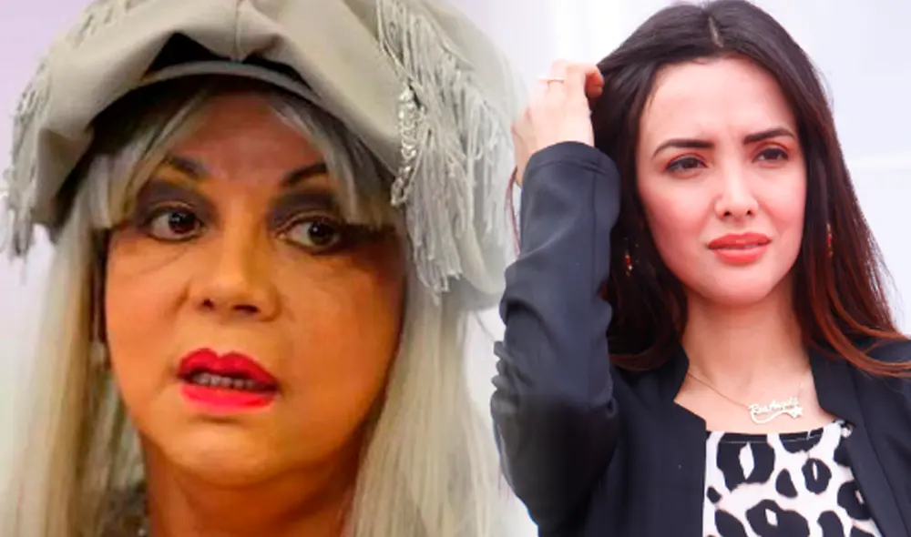 Yola Polastri expresó su indignación al ver la imitación de una chica reality. Foto: composición / La República Yola Polastri expresó su indignación al ver la imitación de una chica reality. Foto: composición / La República