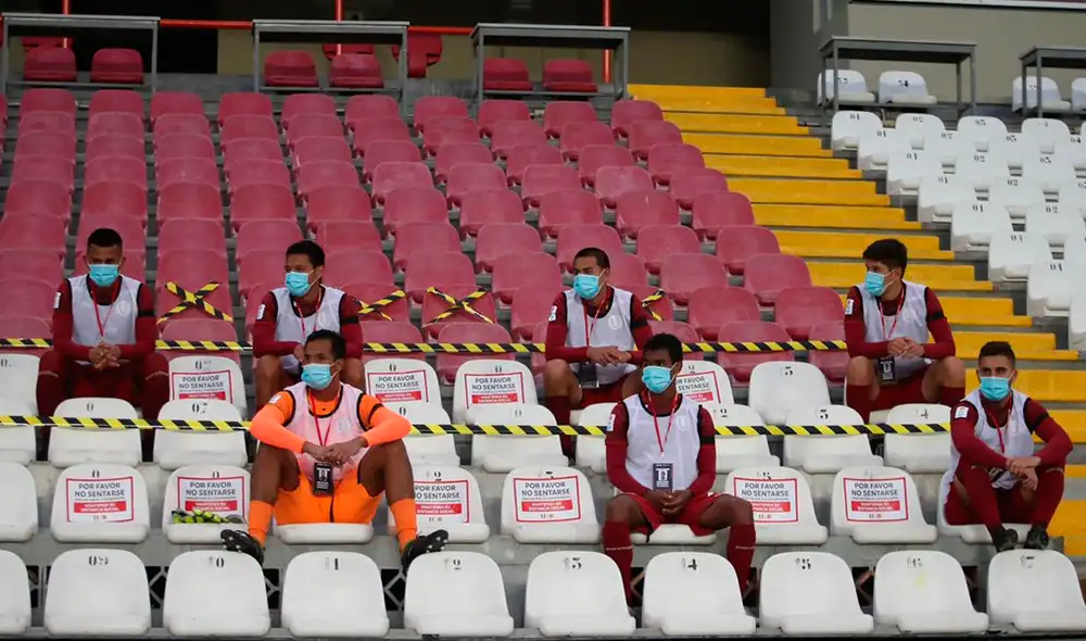 La Liga 1 Movistar se suspendió luego del partido entre Universitario y Cantolao. | Foto: @LigaFutProf