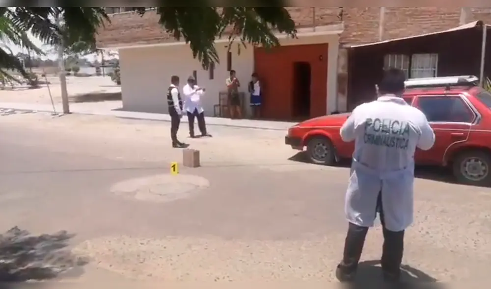 Asalto. Personal policial especializado realizó diligencias.