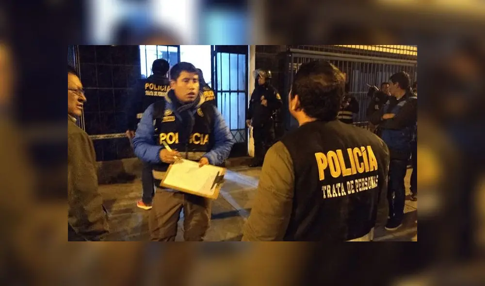 En operativo se allanó tres inmuebles en SJL y SJM donde se detuvo a los sospechosos y algunas víctimas. (Foto: Policía Nacional) En operativo se allanó tres inmuebles en SJL y SJM donde se detuvo a los sospechosos y algunas víctimas. (Foto: Policía Nacional)