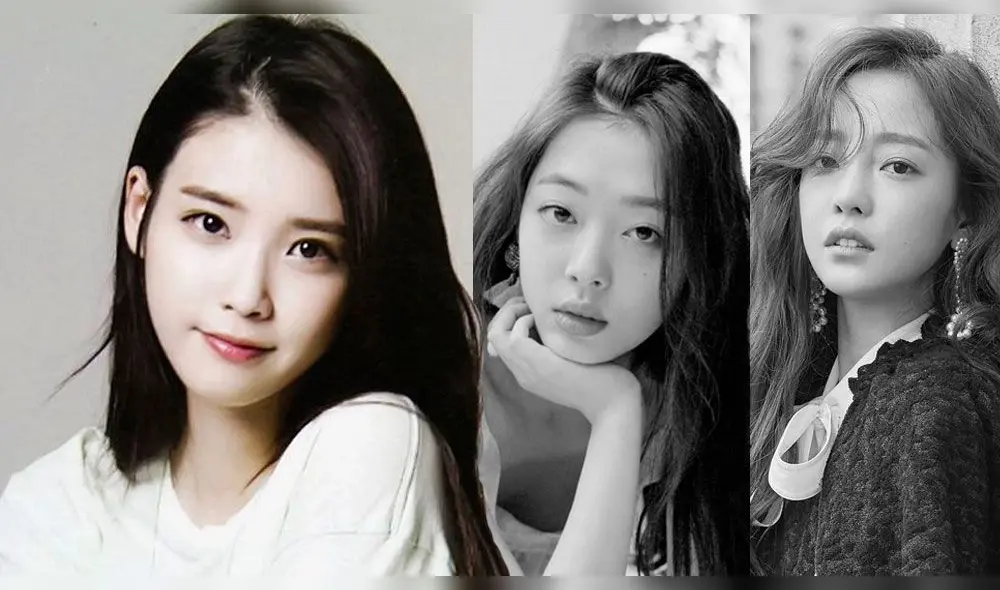 IU mantuvo una relación cercana con Sulli y Goo Hara.