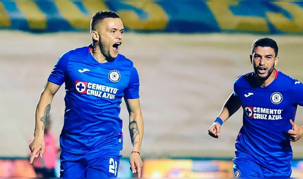Cruz Azul puso un pie y medio en las semifinales de la Liga MX. Foto: Twitter