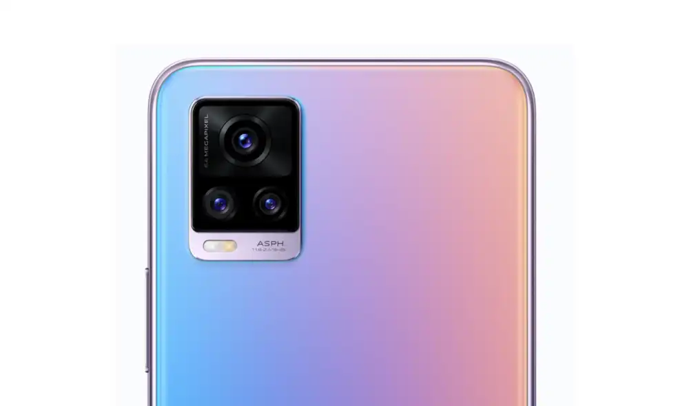 Sistema de triple cámara trasera. Foto: Vivo