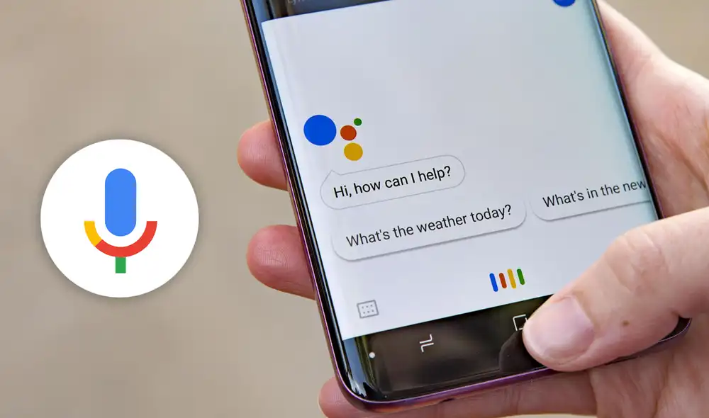 Cada vez que usas la voz para ejecutar algún comando, esa información se almacena en tu cuenta de Google. Foto: Composición La República