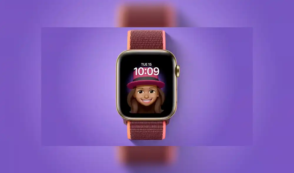 Ahora puedes crear Memojis desde el propio Apple Watch. | Foto: Apple