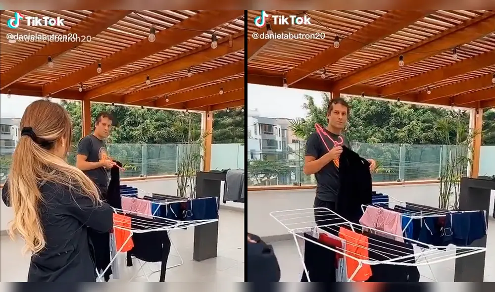 Alianza Lima: Butrón tiende la ropa y su hija lo trolea con el tema ‘Mi mujer me gobierna’. Alianza Lima: Butrón tiende la ropa y su hija lo trolea con el tema ‘Mi mujer me gobierna’.