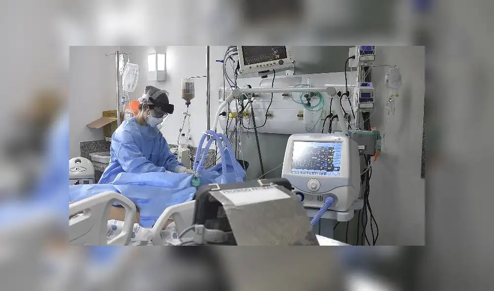 Pacientes con coronavirus. Créditos: Douglas Magno / AFP