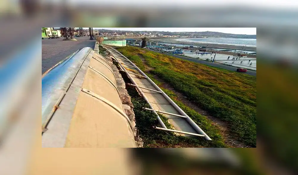 Denuncian abandono de atractivo turístico en Huacho Denuncian abandono de atractivo turístico en Huacho